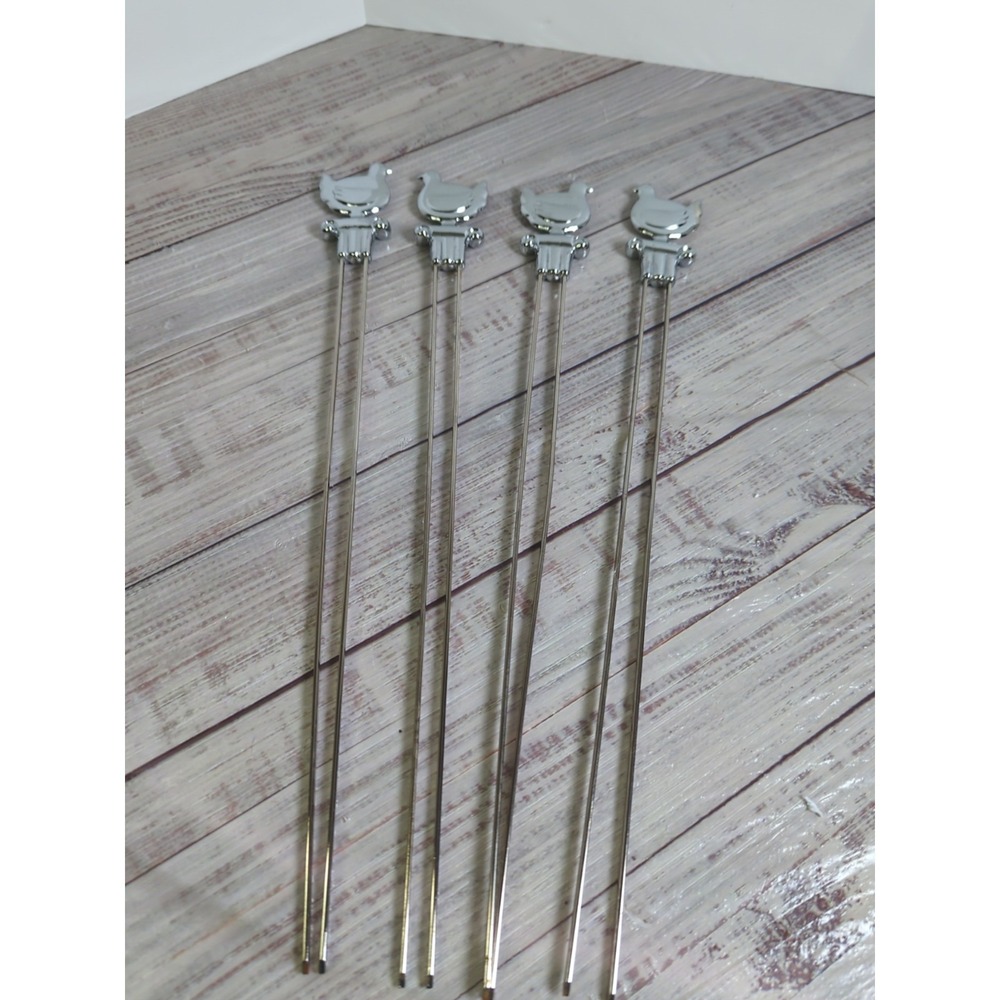 VTG BBQ Grill Skewer Kabob set of  4  Chicken Farm Animals Cookout 14inch